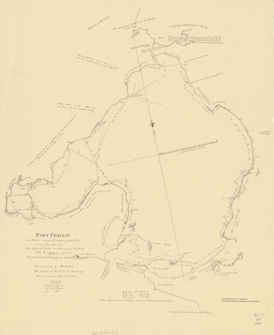 Charles Grimes Map 1803